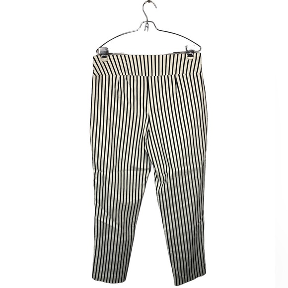 Est. 1946 Women’s Stripe Pull On Pant Wide Waist Cropped - Picture 2 of 10